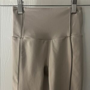 High-Waisted Taupe Leggings YPB XXS